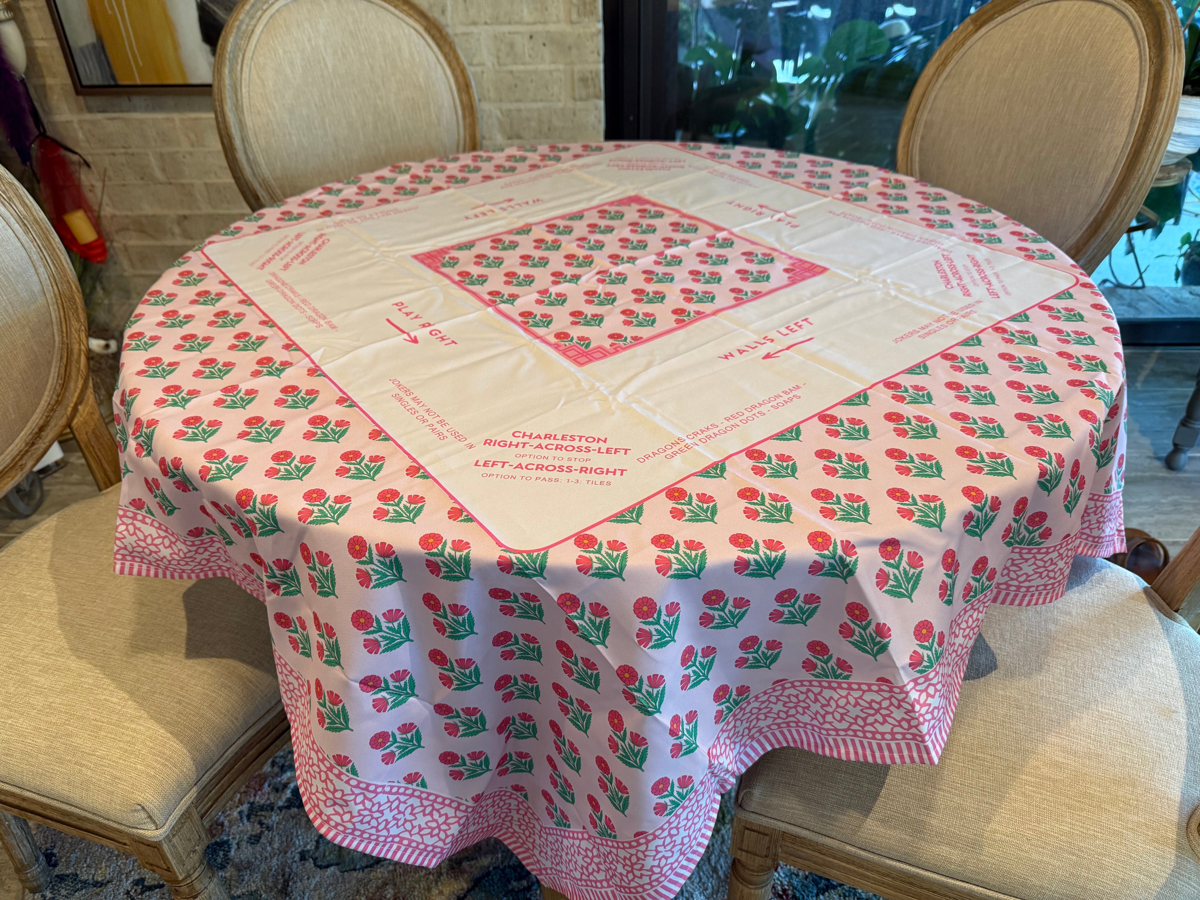 Tablecloth that's a Mat!