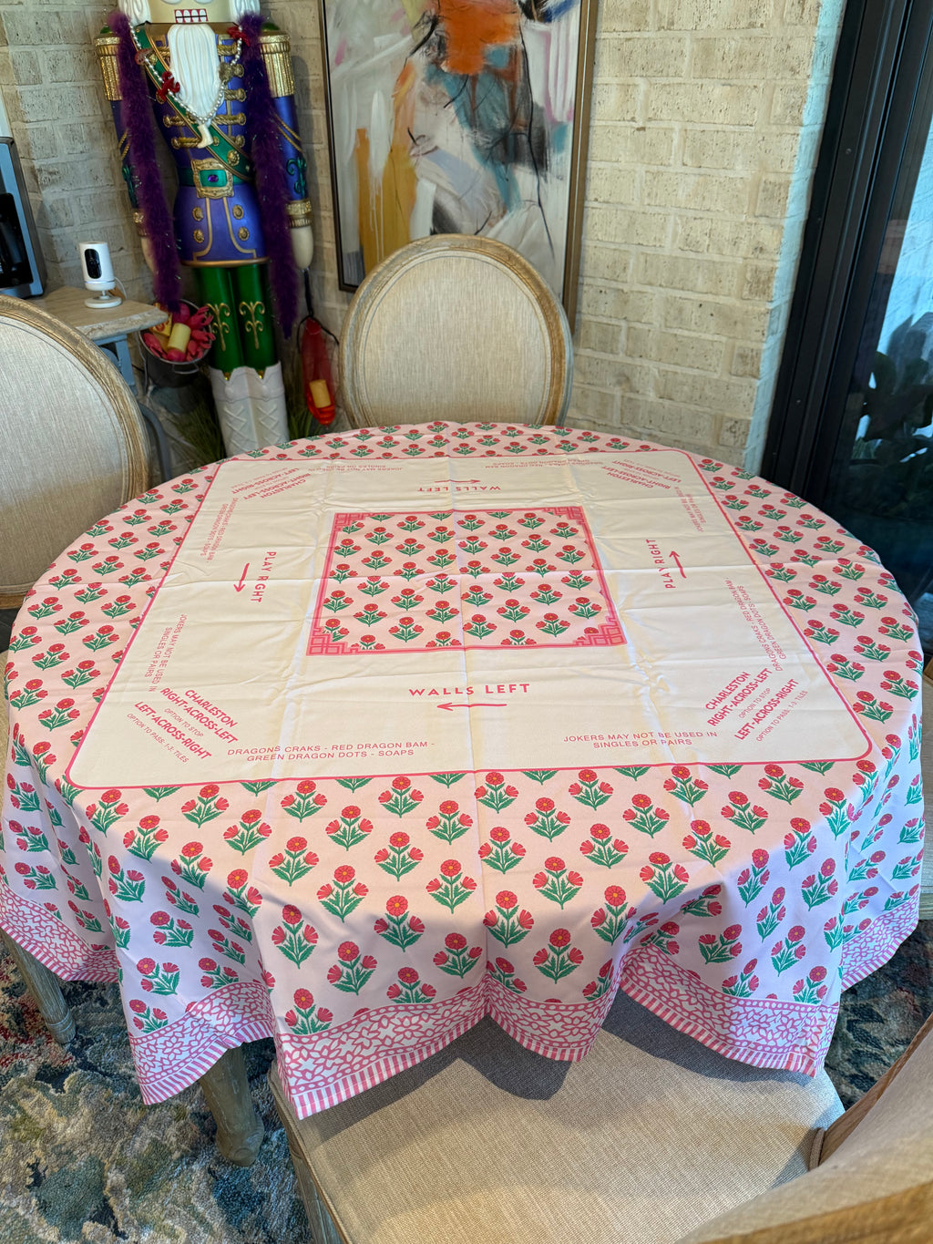 Tablecloth that's a Mat!
